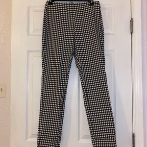Skinny Plaid Pants
